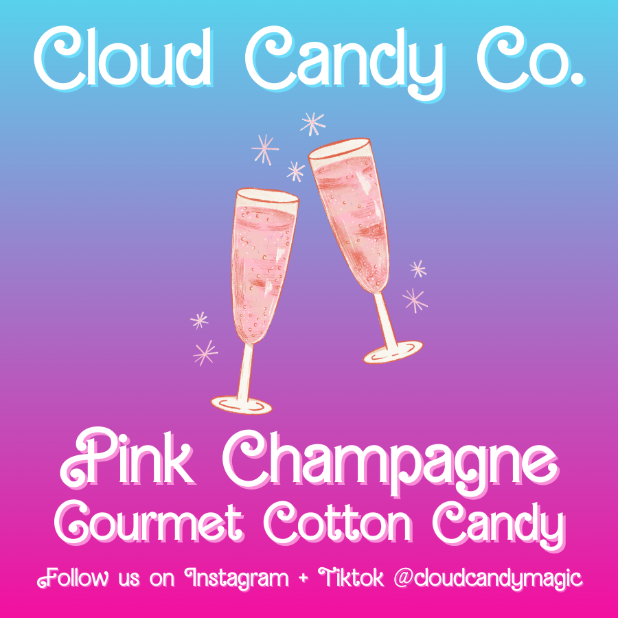 Pink Champagne Cloud Candy Co