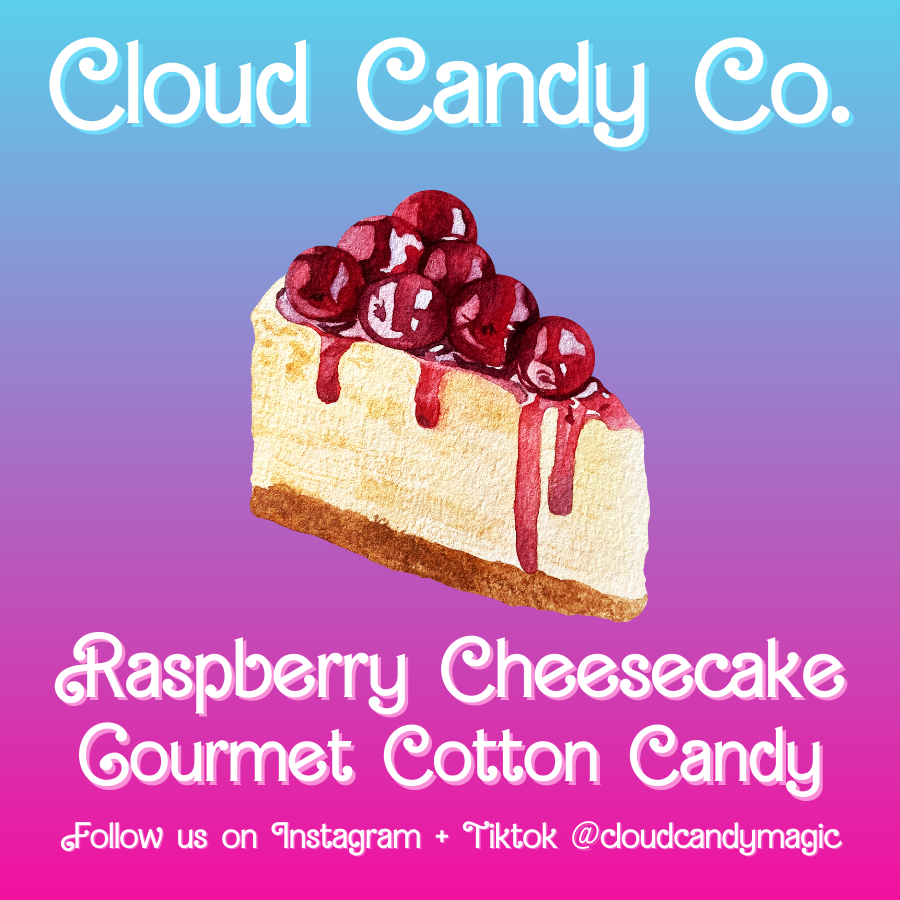 Raspberry Cheesecake Cloud Candy Co